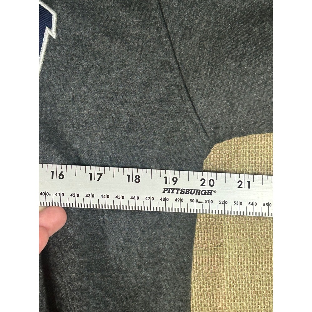 Kasuri Collection Glasgow Scotland Hoodie Mens Medium Charcoal Gray Sweatshirt - Picture 4 of 7